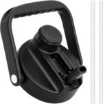 NATURE PIONEOR Sports Water Bottle Spout/Straw Lid, Replacement Lid Accessory, Easy to Carry - Image 2