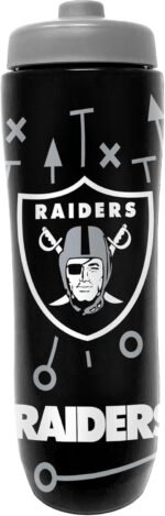 NFL Las Vegas Raiders Squeezy Water Bottle - Image 2