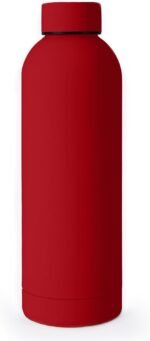 NOBL Stainless Steel Water Bottle,17 oz, 500 ml, Double Wall Vacuum Insulation, Sealed Thermo Bottle Keeps Drinks Cold 24 Hrs & Hot 12 Hrs, Leak Proof, Fits Noble Carry-On Cup Holder - Cherry Red - Image 2