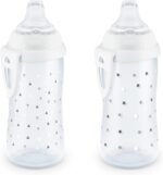 NUK Active Sippy Cup, 10 oz, 2 Pack, 12+ Months, Timeless Collection, Amazon Exclusive - Image 2