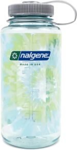 Nalgene 348825 Wide Mouth 32oz Seafoam - Tie-Dye Seafoam/Platinum - Image 2