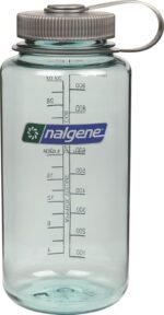 Nalgene Sustain Tritan BPA-Free Water Bottle Made with Material Derived from 50% Plastic Waste, 32 OZ, Wide Mouth - Image 2