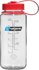 Nalgene Sustain Tritan BPA-Free Water Bottle Made with Material Derived from 50% Plastic Waste (Using ISCC Certified Mass Balance), 16 OZ, Wide Mouth, Clear - Image 2