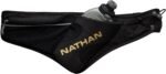 Nathan Peak Running Hydration Waist Pack Belt w/ Speed Draw Flask Water Bottle, 18oz/535 ml Push/Pull Race Cap, Expandable Zippered Stretch Pocket - Image 2