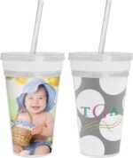 Neil Enterprises, Inc. Design Your Own Acrylic Tumbler w/Straw - Image 2