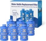 Nispira Activated Carbon Water Filter Replacement Compatible with Philips GoZero Fitness Water Bottle, 6 Pcs - Image 2