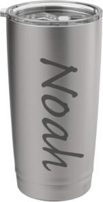 Noah Personalised Name Stainless Steel Insulated Tumbler - Image 2