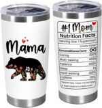 OASSIE Christmas Birthday Gifts for Mom from Daughter Son - 20 oz Stainless Steel Insulated Coffee Tumbler with Lid - Mothers Birthday Gifts, Mama Gift Ideas, Gift for Mother in Law Grandma Women - Image 2