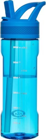 OLDLEY 20 kids Water Bottle with Straw,Tritan BPA-Free,Leak-Proof Design for Travel, Home, School,(Blue) - Image 2