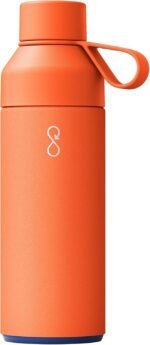 Ocean Bottle Big 34 oz | Stainless Steel Water Bottle | Reusable & Sustainable | Keeps Drinks Cold & Hot | Eco Friendly Gift (Sun Orange) - Image 2