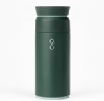 Ocean Bottle Brew Flask 12 oz | Insulated Travel Flask for Hot & Cold Drinks | Recycled Stainless Steel | Sustainable, Eco Friendly Gift (Forest Green) - Image 2