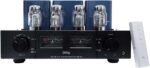 Oilily A88MK KT88 X4 Tube Amplifier, 45W+45W Class AB, Vacuum Tube Integrated Amplifierwith Triode & Ultra-Linear Mode, High-Fidelity Sound for Audiophiles (Black) - Image 2