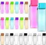 Olgaa 24 Pcs Water Bottle Bulk 16oz Kids Water Bottle Reusable Leak Portable Plastic Sports Drink Water Bottles With Handle Strap for Cycling Camping Hiking Gym Yoga - Image 2