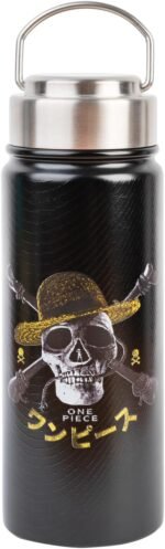One Piece Bottle | One Piece Merch | One Piece Gift | Hot&Cold 550ml - 18 oz Water Bottle | Hot and Cold Water Bottle | Water Bottle Metal - Image 2
