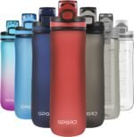 Opard Sports Water Bottles 20/24 Oz BPA Free Leak Proof Tritan Plastic Bottle Flip Top Kids Water Bottle Fast Flow - Image 2