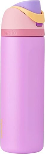 Owala Disney Princess FreeSip Insulated Stainless Steel Water Bottle with Straw for Sports and Travel, BPA-Free Sports Water Bottle, 24 oz, Rapunzel - Image 2