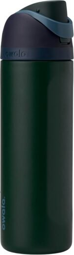 Owala FreeSip Insulated Stainless Steel Water Bottle with Straw, BPA-Free Sports Water Bottle, Great for Travel, 24 Oz, Lost Signal - Image 2