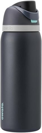 Owala FreeSip Insulated Stainless Steel Water Bottle with Straw for Sports, Travel, and School BPA-Free Sports Water Bottle, 32 oz, Foggy Tide - Image 2