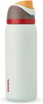 Owala FreeSip Insulated Stainless Steel Water Bottle with Straw for Sports, Travel, and School BPA-Free Sports Water Bottle, 40 oz, Boneyard - Image 2