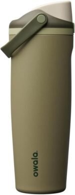 Owala FreeSip Sway Insulated Stainless Steel Water Bottle with Two-Way Spout, Built-In Straw and Bucket Handle, Made for Travel, School, and Sports, 30oz, BPA Free, Leak Proof, Off Road - Image 2