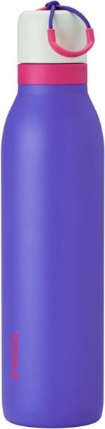 Owala FreeSip Twist Insulated Stainless Steel Water Bottle with Straw for Sports and Travel, BPA-Free, 24-oz, Teen Spirit - Image 2