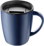 PARACITY Insulated Coffee Mug Stainless Steel Coffee Mug with Lid Handle Double Wall Vacuum Travel Mug Camping Tumbler Cup Men Women 12 oz (Blue) - Image 2
