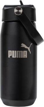 PUMA Evercat 18 oz Elate Flip Top Bottle, Black, OS - Image 2