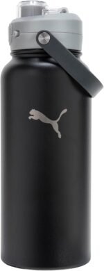 PUMA Evercat 32 oz Alpha Chug Bottle, Black Grey, OS - Image 2