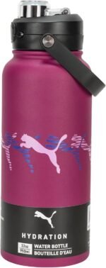 PUMA Evercat 32 oz Alpha Chug Bottle, Dark Pink, OS - Image 2