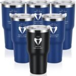 Pengtai Groomsmen Gifts Set of 6, 40oz Stainless Steel Modern Tumbler for Wedding, Bachelor Party - Image 2