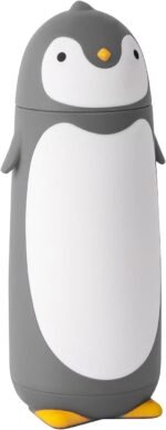 Penguin Stainless Steel Vacuum Insulated Tumblers Travel Mug Tea Water Bottle Coffee Thermal Flask - Image 2