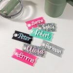 Personalized Acrylic Lid Topper for 30oz-64oz Tumbler | Custom Name Glitter Tag for Cup Topper - Image 2