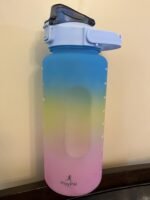 PlayPal Motivational Water Bottle Set, 3 Pieces, 68/30/9 oz Capacity, Reusable Sports Bottles - Image 2