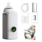 Portable Bottle Warmer for Travel, Fast Heating - Travel Bottle Warmer with Battery-Powered Temperature Display. - Image 2
