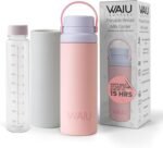 Portable Breast Milk Cooler with Storage Bottle & Ice Pack – Triple Wall Vacuum Insulated Stainless Steel, Travel-Friendly, TSA Approved, Nursing Mom Essentials, 270ml - Image 2