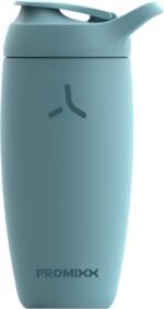 Promixx Pursuit Shaker Bottle Insulated Stainless Steel Water Bottle and shaker Cup, 18oz, Ocean Calm Blue - Image 2
