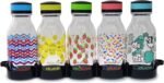 REDUCE WaterWeek Refillable Water Bottles, 14 oz - Includes 5 WaterWeek Leak Proof Tritan Reusable Water Bottles - Includes Fridge Tray - Berry Fun - Image 2