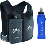 REVALI Running Vest, USA Original Patent, Zip Reflective Running Vests with 500ml Hydration Bottle, Adjustable Waistband & Breathable Material, Chest Pack Gear Phone Holder for Men & Women - Image 2