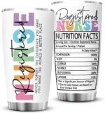 RN Gifts for Nurses RN Graduation Appreciation Retirement Gifts Registered Nurse Gift Coffee Tumbler Mug 20oz - Image 2