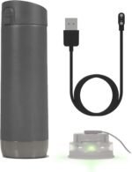 Replacement Charger Compatible with HidrateSpark PRO/HidrateSpark Steel Smart Water Bottle Charger Charging Cable Cord Magnetic USB Cradle Line Accessories (Black) - Image 2