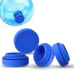 Reusable Water Bottle Caps – 4 Pack, 55mm Silicone Caps for 3 & 5-Gallon Jugs, Leak-Proof, BPA-Free, Eco-Friendly, Dishwasher Safe, Freshness Seal - Image 2
