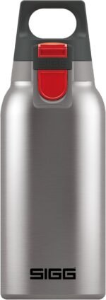 SIGG - Insulated Water Bottle - Thermo Flask Hot & Cold ONE Brushed - with Tea Infuser - Leakproof - BPA Free - 18/8 Stainless Steel - 10 oz - Image 2