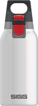 SIGG - Insulated Water Bottle White - Thermo Flask Hot & Cold One with Tea Infuser - Leakproof - BPA Free - 18/8 Stainless Steel - 10 Oz - Image 2