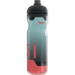 SIGG - Soft Bike Water Bottle - Pulsar Therm Frost - Insulated - Squeezable - Dishwasher Safe - Lightweight - Leakproof - BPA Free - Sports Bottle with SureSnap® Valve - Pink - Aqua - 22 Oz - Image 2