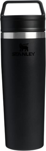 STANLEY Cafe To Go Travel Mug 20 oz | Leakproof Two-Part Drink Through Lid | Tumbler Cup for Coffee, Tea and Drinks | Insulated Stainless Steel Coffee Mug | BPA-Free | Black 2.0 - Image 2