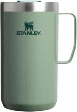 STANLEY Everyday Camp Mug | Drink Through Lid | Cup for Coffee, Tea and Drinks | Insulated Stainless Steel Coffee Mug | BPA-Free - Image 2