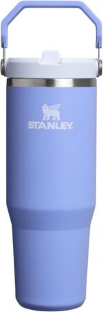 STANLEY IceFlow 2.0 Flip Straw Tumbler with Handle 30 oz | Twist On Lid and Flip Up Straw | Leak Resistant Water Bottle | Insulated Stainless Steel | BPA-Free | Hydrangea - Image 2