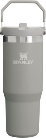 STANLEY IceFlow Stainless Steel Tumbler - Vacuum Insulated Water Bottle for Home, Office or Car Reusable Cup with Straw Leak Resistant Flip Cold for 12 Hours or Iced for 2 Days, Ash, 30 OZ / 0.89 L - Image 2