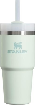 STANLEY Quencher H2.0 Tumbler with Straw 14 oz | Flowstate 3-Position Lid | Cup Holder Compatible for Travel | Insulated Stainless Steel Cup | BPA-Free | Mist - Image 2