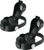 SYACOT Auto Spout Lid for Hydro Flask Wide Mouth Water Bottles, Replacement Top Spout Lid for HydroFlask Wide Mouth 12 oz 32 oz 40 oz, Chug Cap with Flexible Handle,Big Nozzle - Image 2